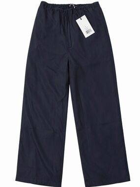 Black Wide-Leg Drawstring Pants Onia